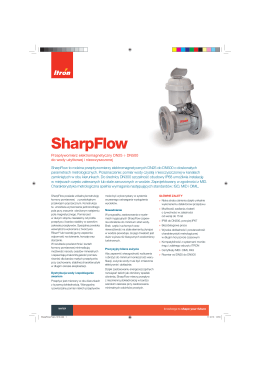 Karta katalogowa SharpFlow