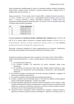 pdf ( 41 KB ) - Izba Celna w Olsztynie