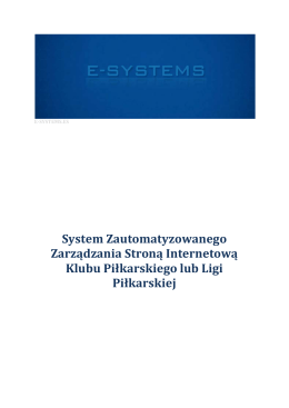 Liga - Systemy informatyczne