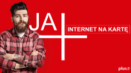 JA+ Internet na Kartę - Plus wprowadz