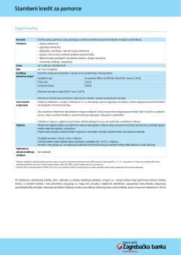 Stambeni kredit za pomorce pdf 0.21MB