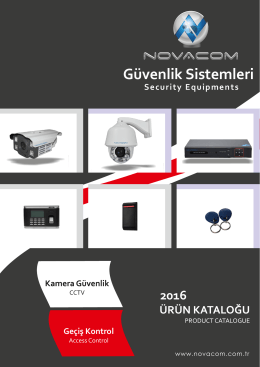 Güvenlik ve CCTV Kataloğu