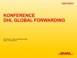 zde. - DHL Global Forwarding