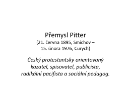 Přemysl Pitter