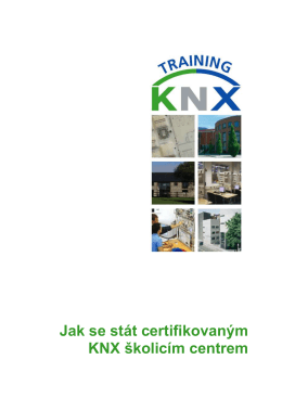Jak se stát certifikovaným KNX školicím centrem