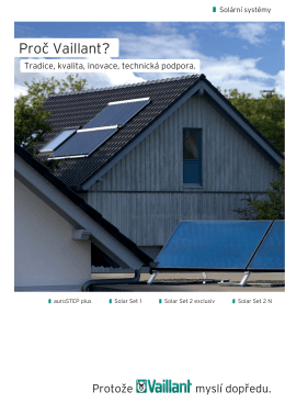 prospekty Prospekt solární systémy auroSTEP plus, Solar