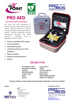 PRO AED - Promos spol. s ro
