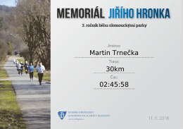 Martin Trnečka 30km 02:45:58