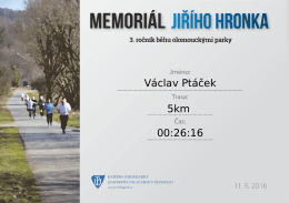 Václav Ptáček 5km 00:26:16