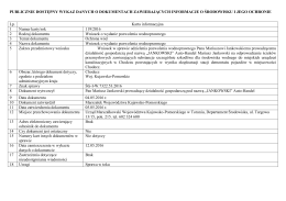 Karta informacyjna 119/2016 - BIP Urzędu Marszałkowskiego