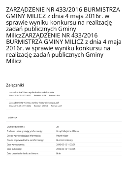 Wersja PDF - Metryka