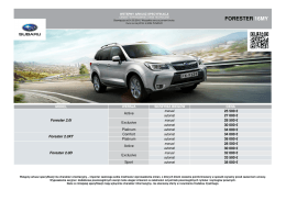forester 16my