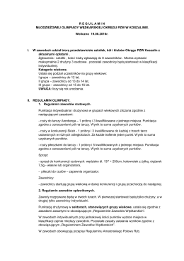 Regulamin pdf