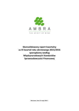 AMBRA Q 2015-2016