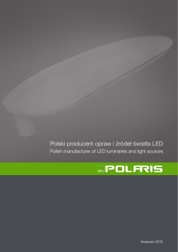 Polski producent opraw i źródeł światła LED
