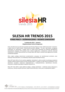 silesia hr trends 2015 rynek pracy