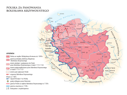POLSKA ZA PANOWANIA BOLESŁAWA KRZYWOUSTEGO