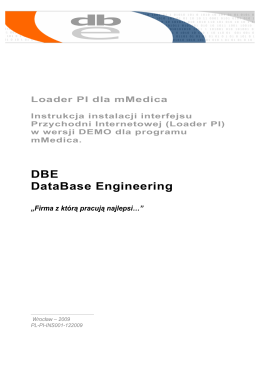 DBE DataBase Engineering