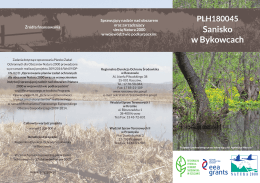Broszura informacyjna - Regionalna Dyrekcja Ochrony Środowiska