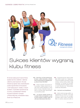 SLIMBELLY: Sukces klientów wygraną klubu fitness