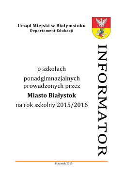 Informator 2015-2016