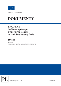 Sekcja 10 Europejska Służba Działań Zewnętrznych - EUR-Lex