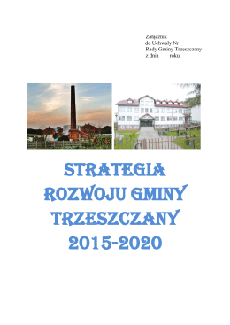 Plan Rozwoju Lokalnego Gminy Trzeszczany
