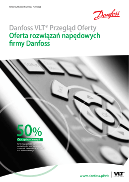 Danfoss – Katalog Produktów VLT – 2011/2012