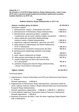 Zał nr 1 do Uchwały II.10.2015 - Rada Osiedla Wyspa Sobieszewska