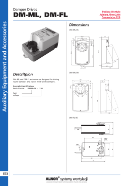 the pdf technical sheet for our new actuators