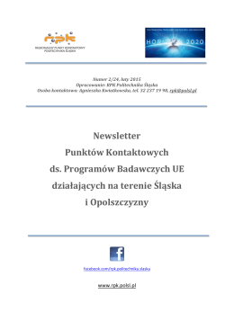 Newsletter RPK - luty 2015