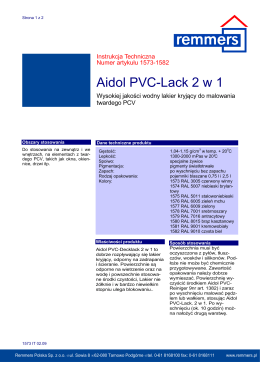 Aidol PVC-Lack 2 w 1