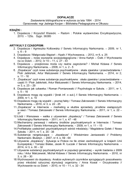 dopalacze (1994 – 2014) pdf