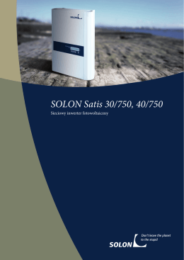 SOLON Satis 30/750, 40/750