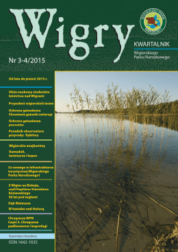 Kwartalnik Wigry 3-4/2015 ( 6 Mb)