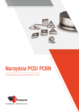 Narzędzia PCD i PCBN do druku