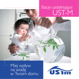 Folder stacje uzdatniające - UST-M