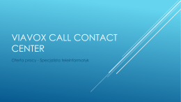 VIAVOX call contact center