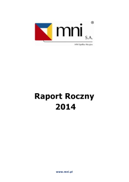 Raport Roczny 2014