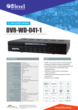 8level DVR-WD-041