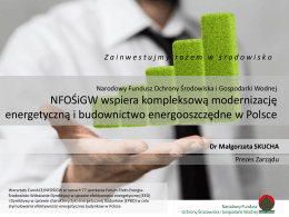 NFOŚiGW - Forum „Energia - Efekt