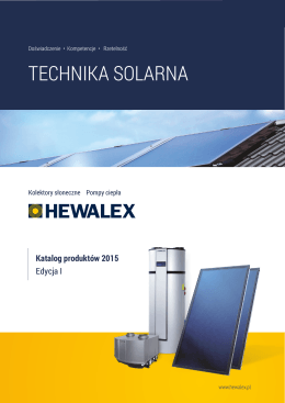 Katalog "Technika Solarna 2015"
