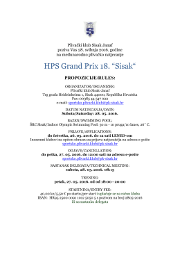 Propozicije HPS GP 18.