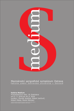 Mezinárodní serigrafické sympózium Ostrava