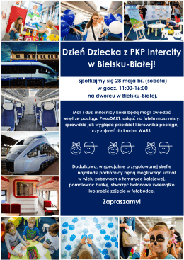 Dzień Dziecka z PKP Intercity w Bielsku-Białej!