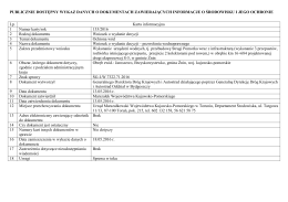 Karta informacyjna 133_2016_71 - BIP Urzędu Marszałkowskiego