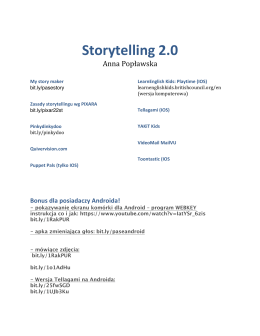 Storytelling 2.0