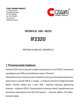 IF-232U user manual
