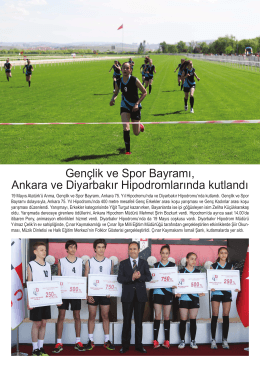 Gençlik ve Spor Bayramı, Ankara ve Diyarbakır