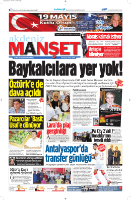 Pazarcılar `Basit Usul`e dönüyor - Antalya Haber - Haberler